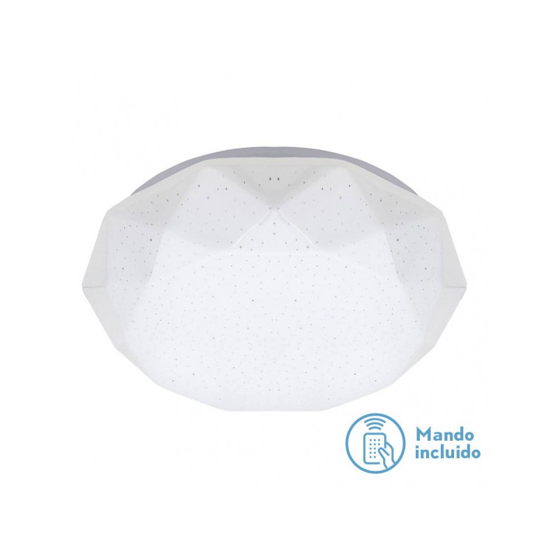 Plafón Radio LED 24W 3000-4000-6500K Fabrilamp